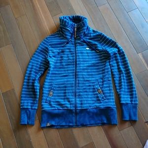 Ragwear blue hoodie cardigan women